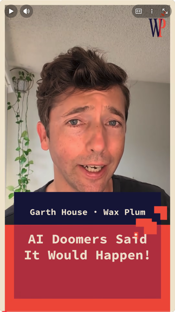 AI Doomers Said It Would Happen