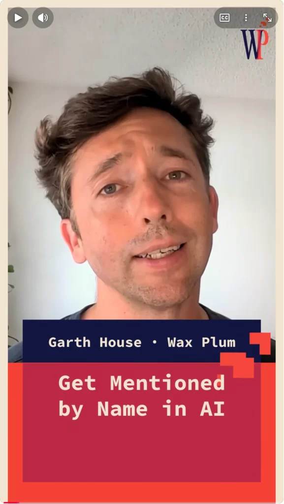 Get Mentioned By Name In AI
